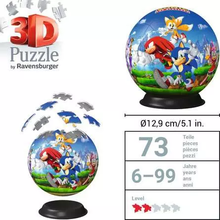 3D Puzzle Ball Sonic the Hedgehog