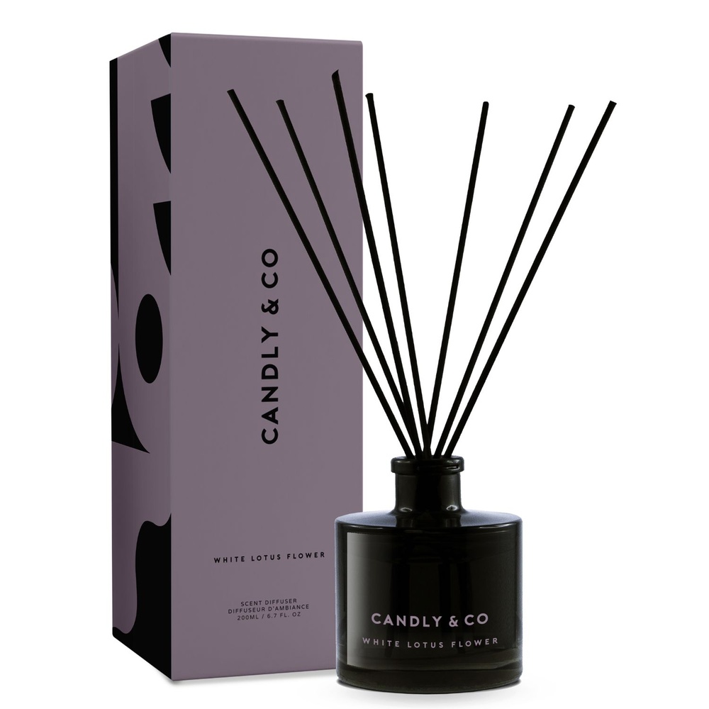 candly&co Diffuseur No.8 Fleur de Lotus Blanc / Musc Diffuseur