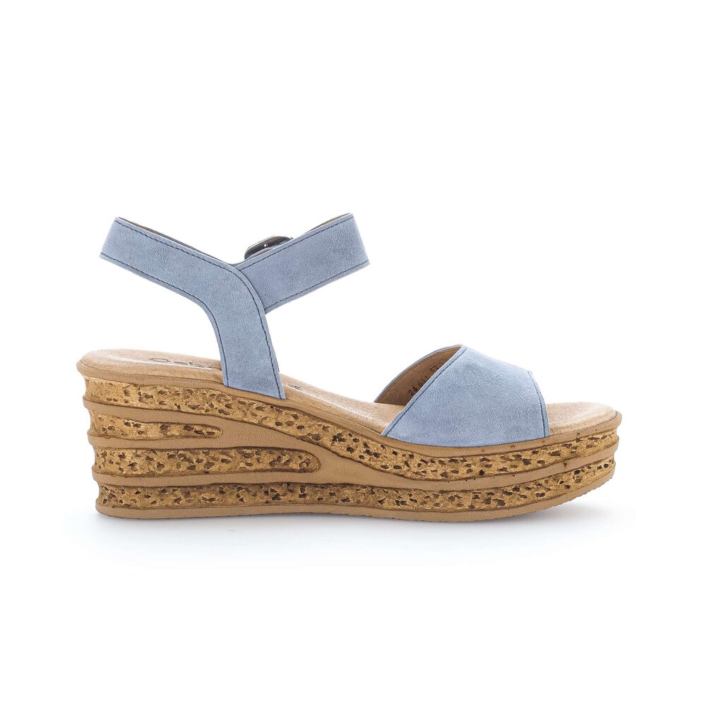 Gabor fashion Keilsandalette blau