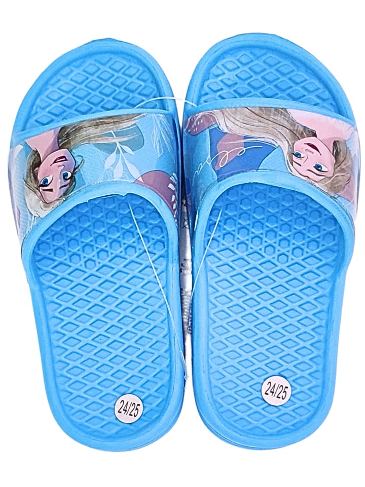 Disney Frozen Badelatschen Frozen Elsa in Hellblau günstig kaufen