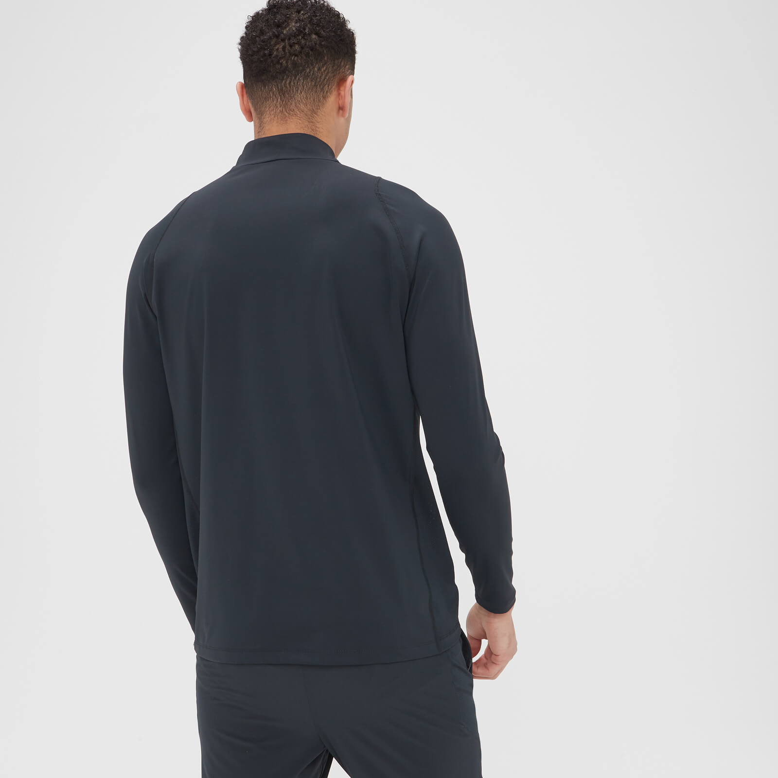Haut à fermeture éclair ¼ MP Tempo Ultra pour hommes – Noir