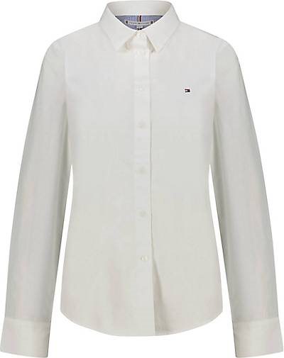 TOMMY HILFIGER Damen Hemdbluse ORGANIC CO Regular Fit