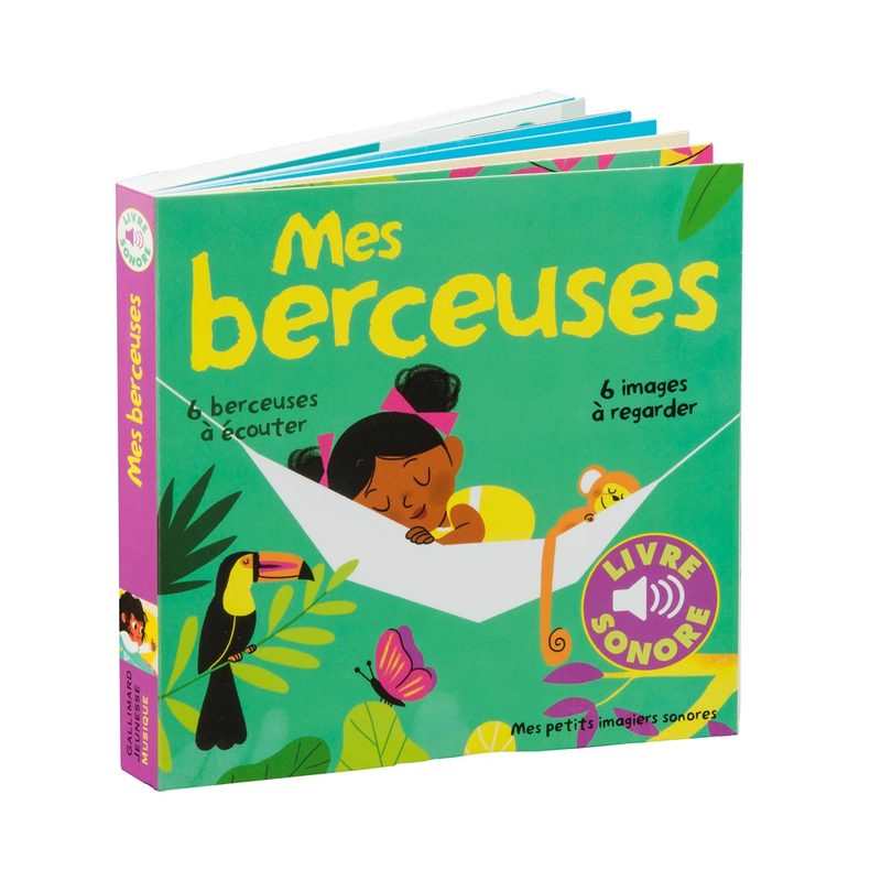 Livre Mes berceuses Imagier sonore - Gallimard Jeunesse