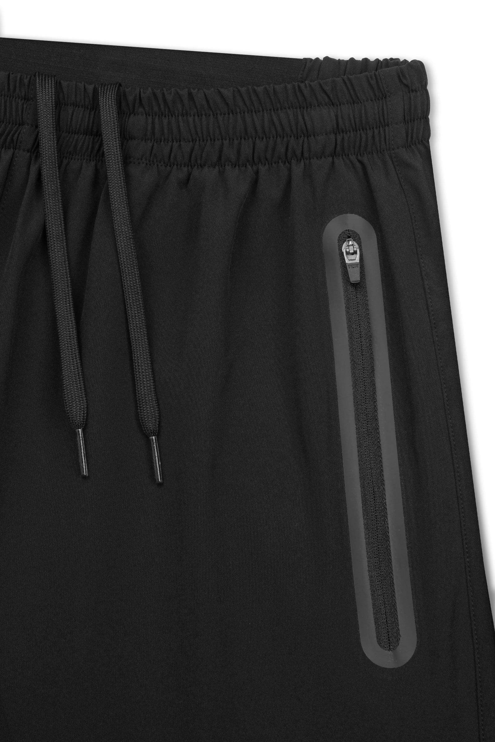 TCA Trainingsshorts TCA Herren Elite Tech Laufhose - Schwarz, XL