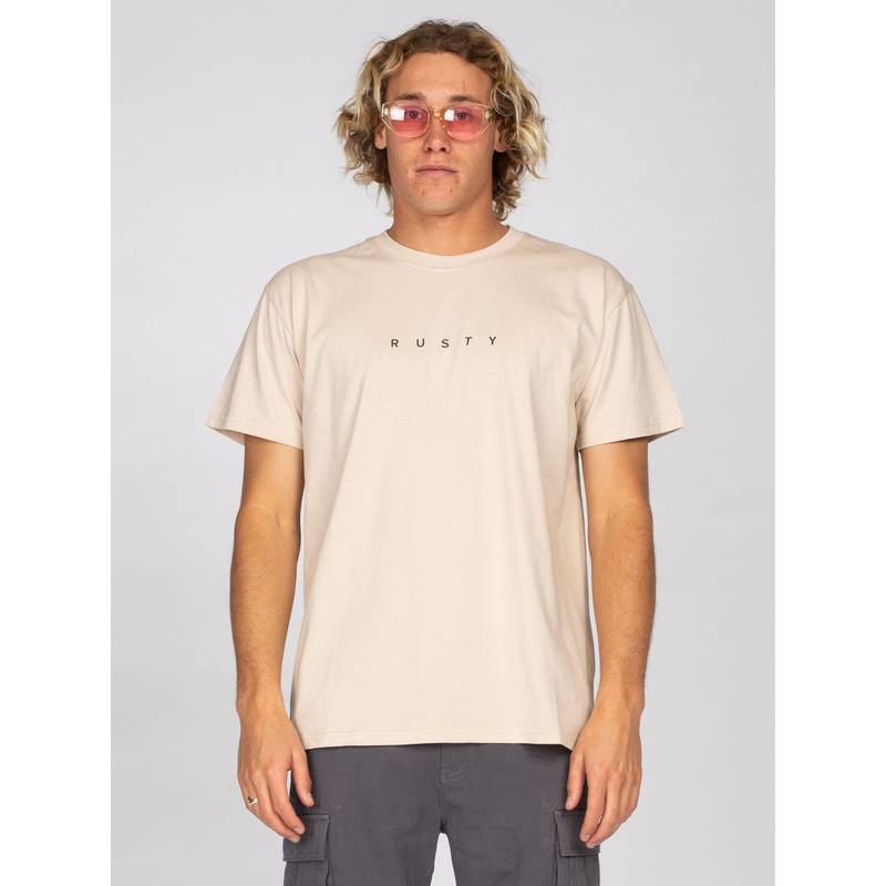 RUSTY SHORT CUT SHORT SLEEVE TEE T-Shirt Herren
