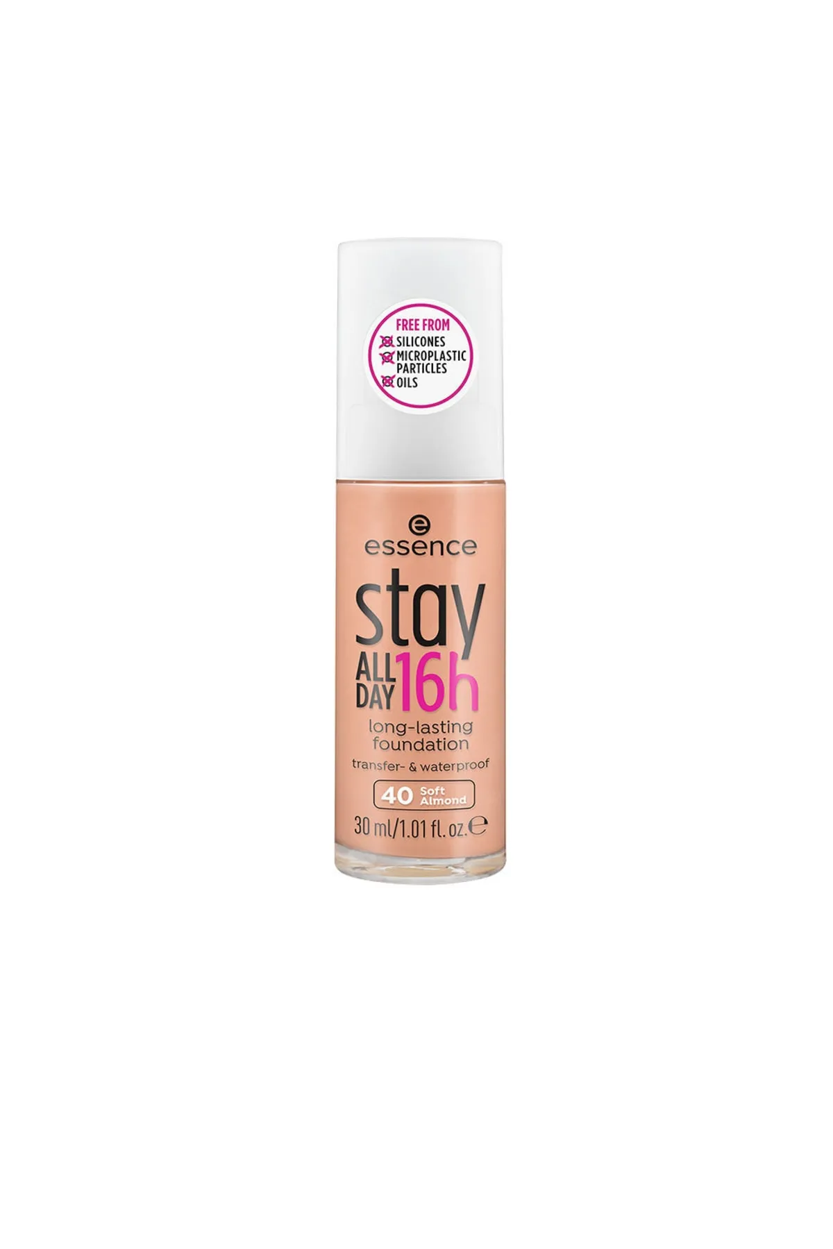 Essence  Stay All Day 16h Langanhaltende Maquillaje #40-weiche Mandelessenz 30 ml