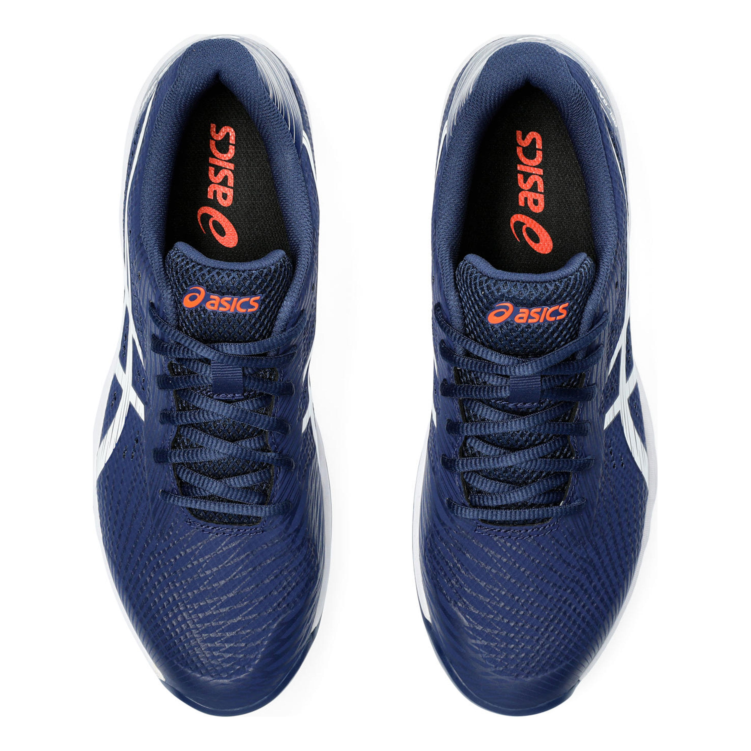 Gel-Game 9 Sandplatzschuh Herren - Dunkelblau, Weiß