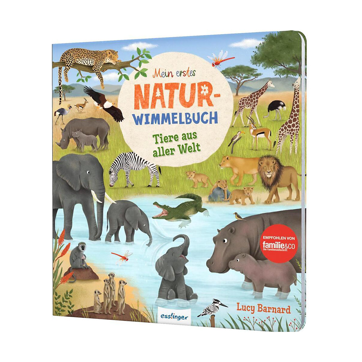 Mein erstes Natur-Wimmelbuch: Tiere aus aller Welt