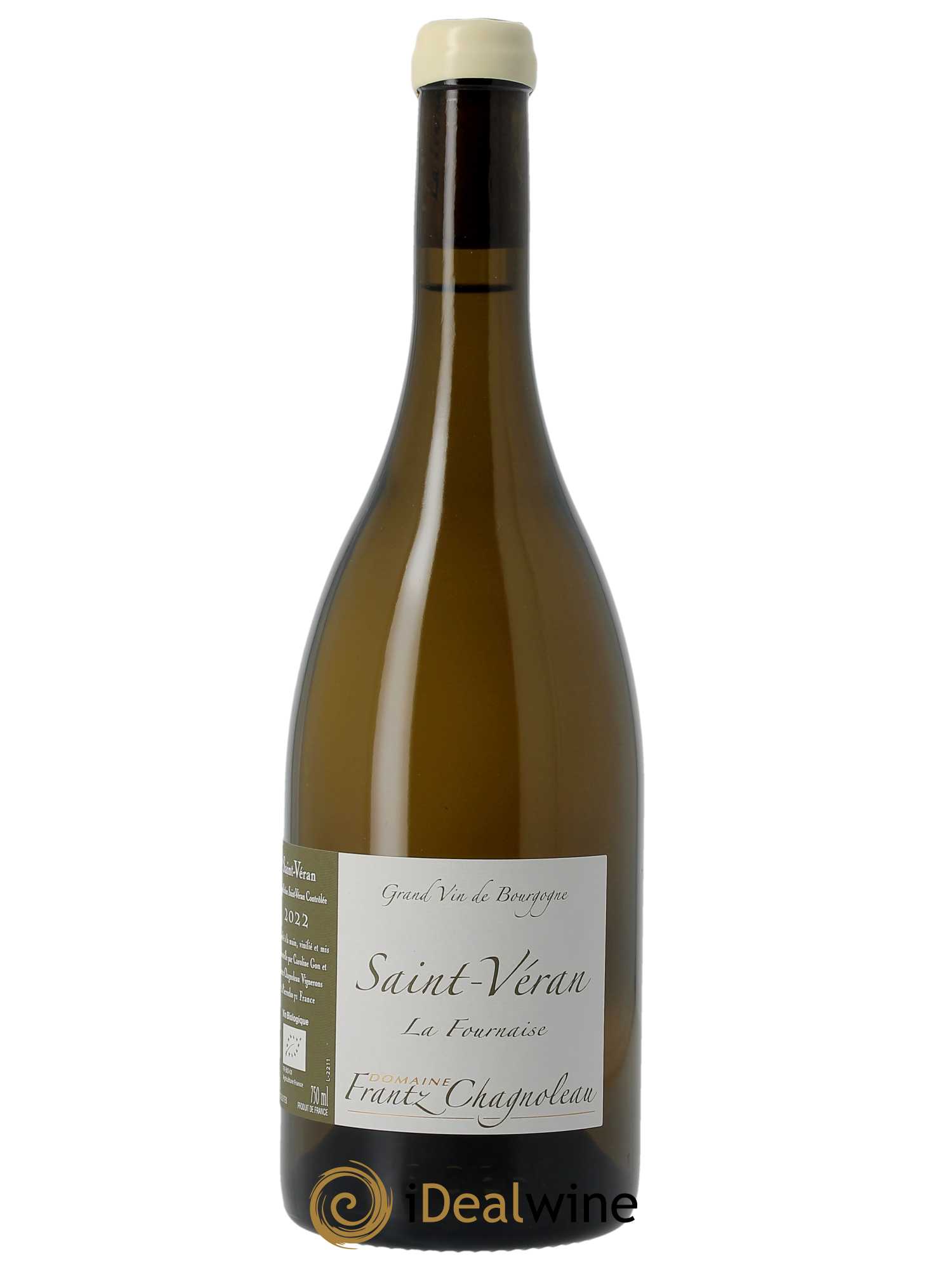 Saint-Véran La Fournaise Frantz Chagnoleau (Domaine)  2022 - Lot de 1 Bouteille