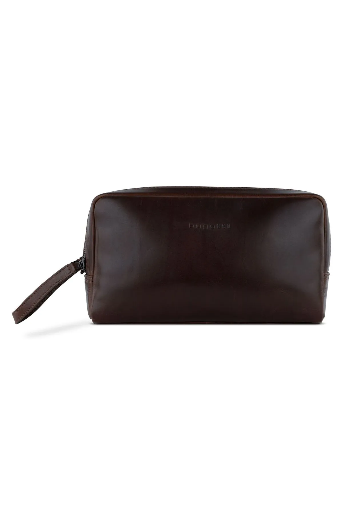 BUGATTI  25 cm breiter Romano Kulturbeutel Leder