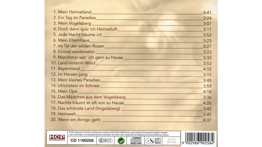 Lieder aus der Heimat
