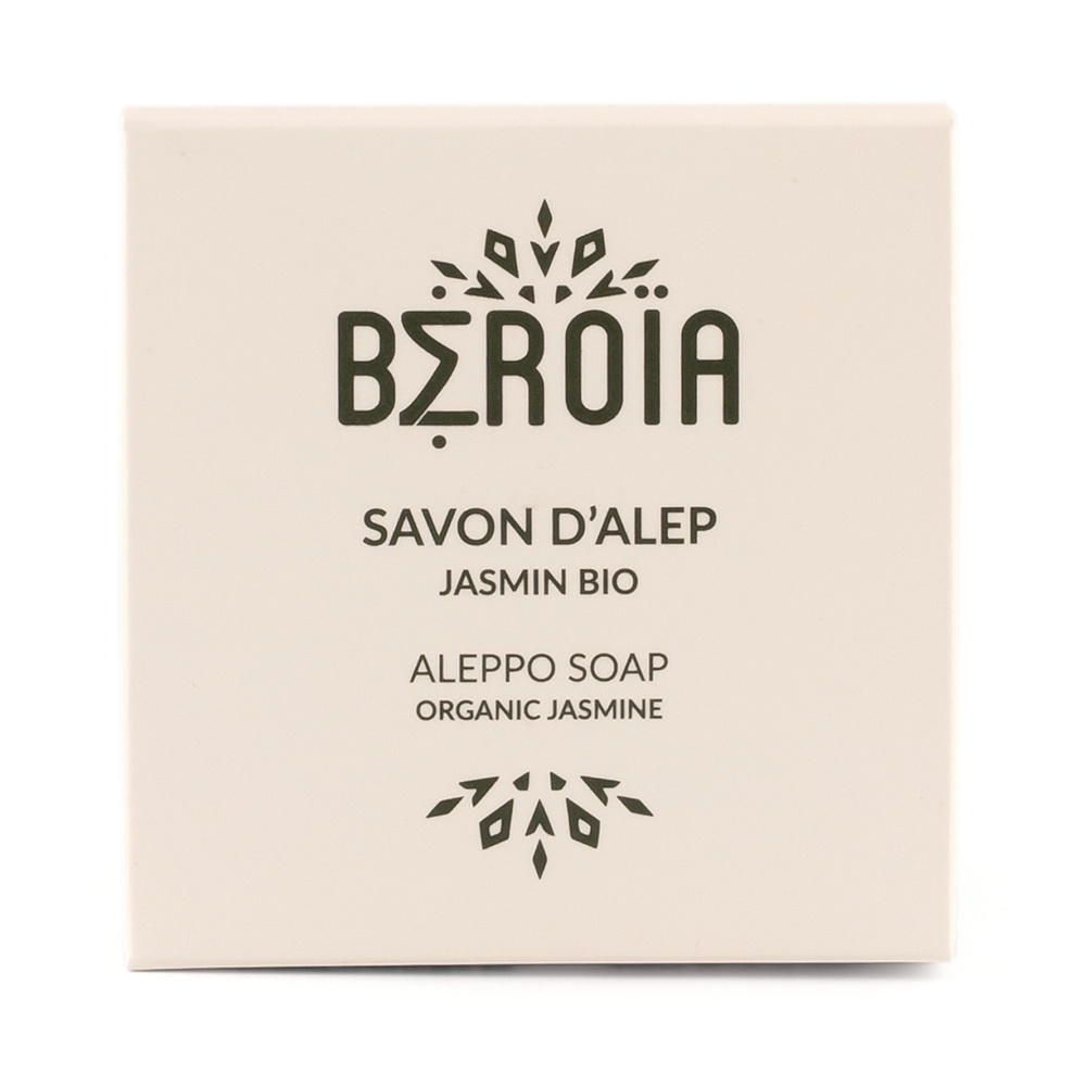 beroia Savon d'Alep au Jasmin 100g Savon solide