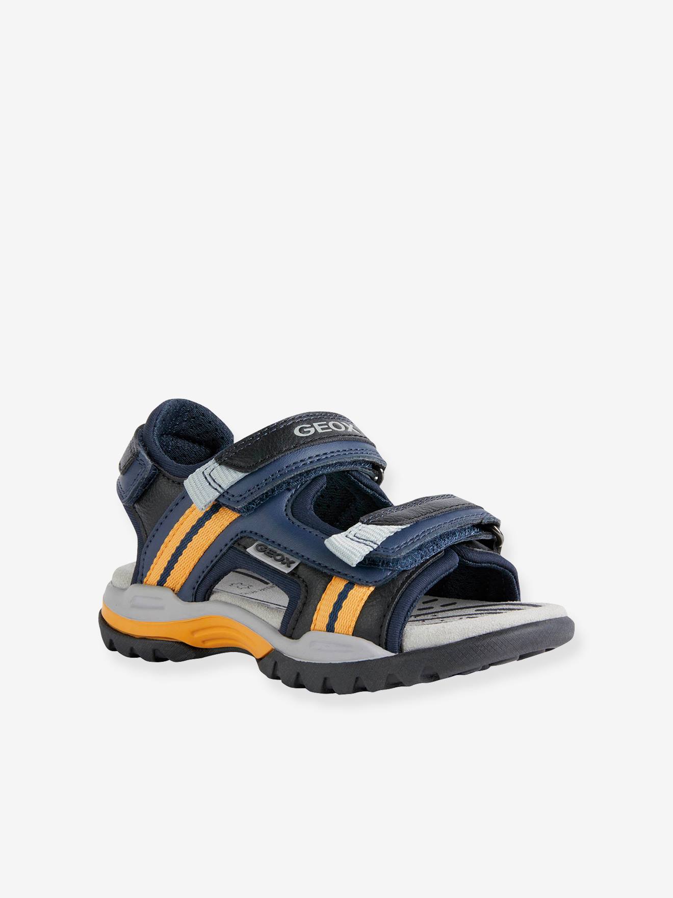 Sandales garçon J. Borealis B.A GEOX® navy dark yellow
