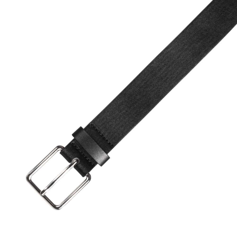 LEANDRO LIDO Comfort Casual Herren Gürtel schwarz