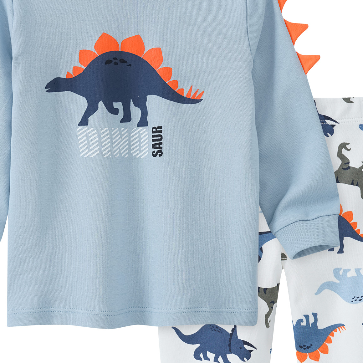 Baby Schlafanzug mit Dino-Motiven