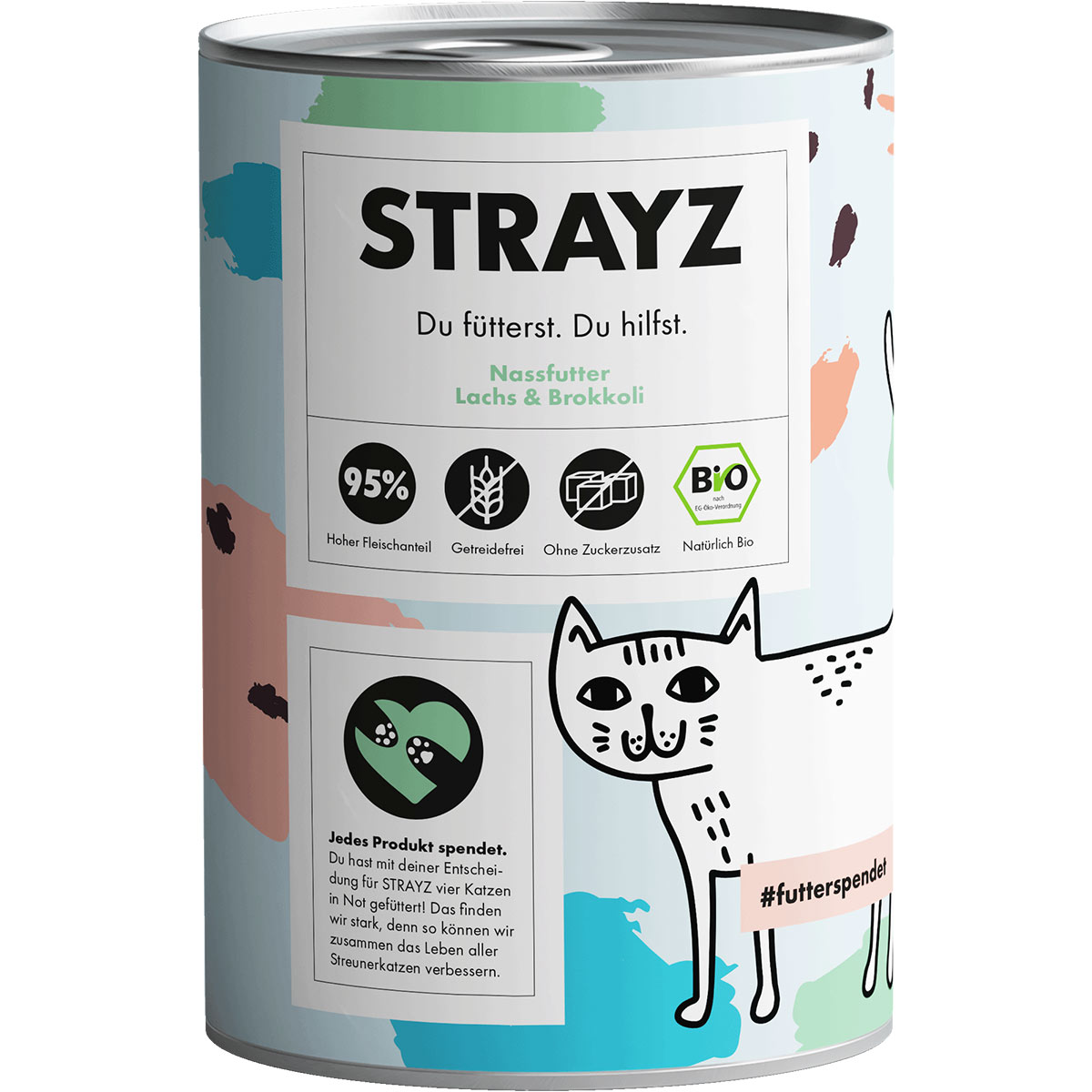 STRAYZ Bio Lachs & Brokkoli günstig kaufen bei ZooRoyal