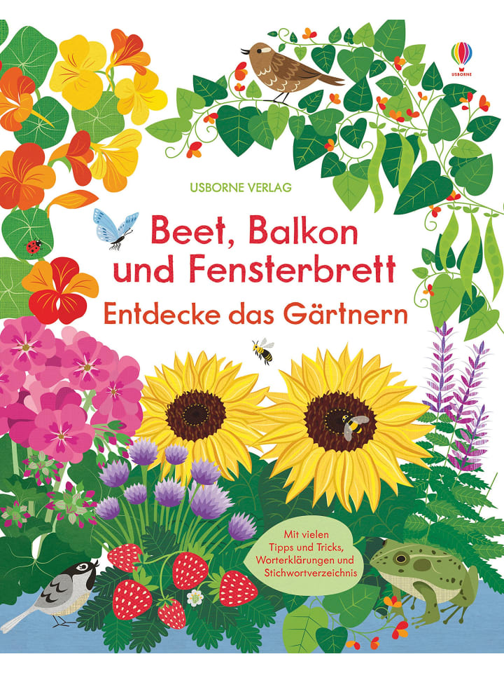 Usborne Kinderbuch - Beet, Balkon und Fensterbrett: Entdecke das Gärtnern günstig kaufen onesize