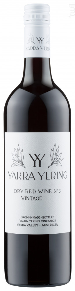 Dry Red N°3 Yarra Yering Vin Rouge●Yarra Valley 2019 75cl