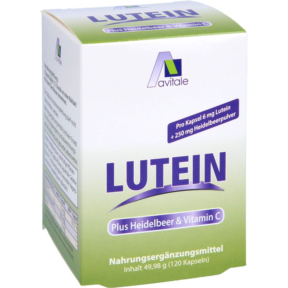 LUTEIN KAPSELN 6 mg+Heidelbeer