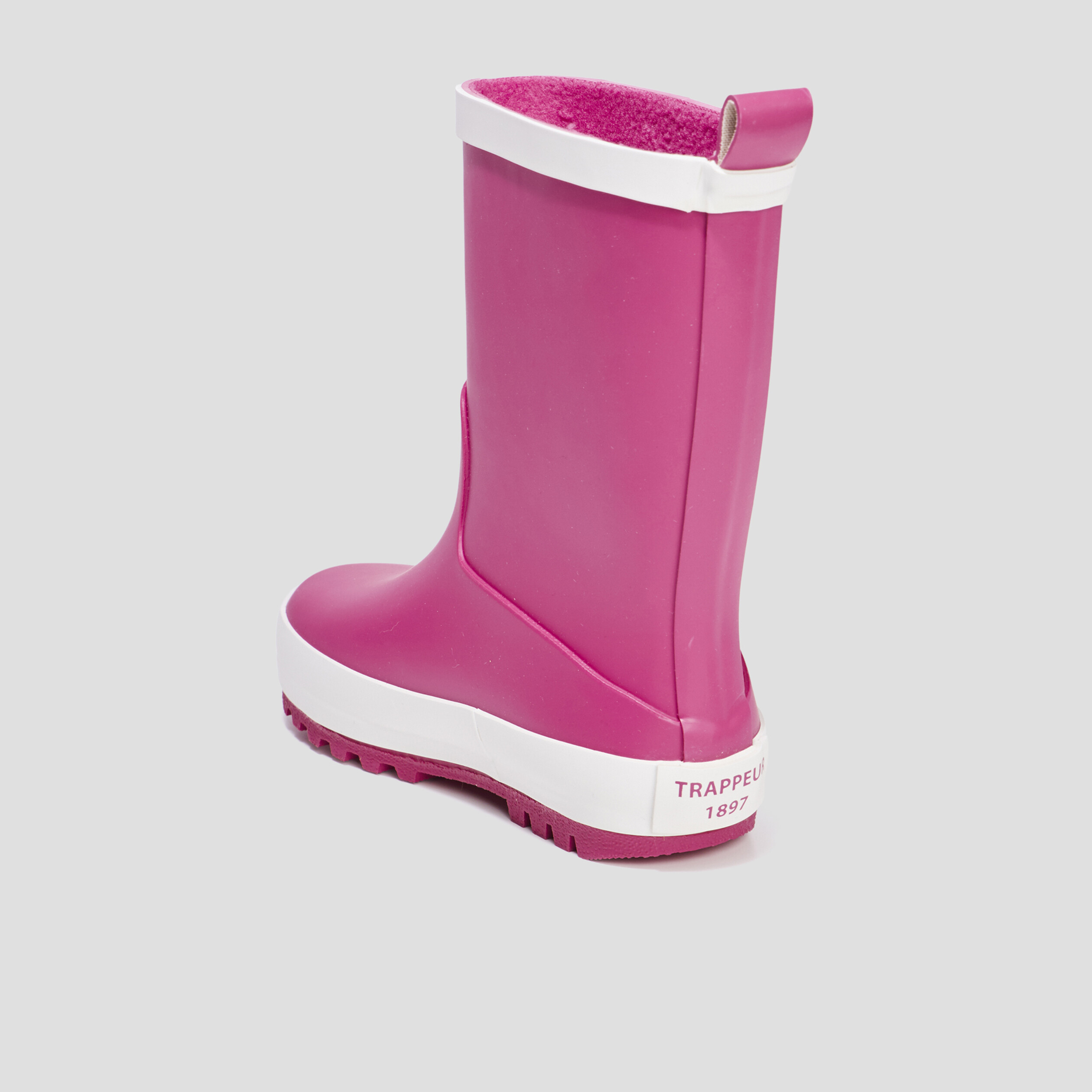 Bottes de pluie Trappeur rose fille | La Halle