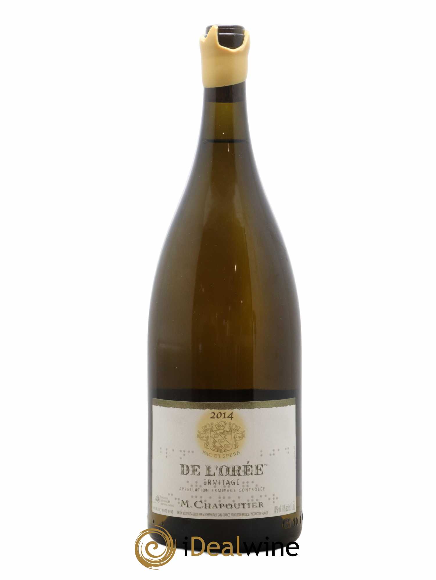 Hermitage Ermitage de l'Orée Chapoutier  2014 - Lot de 1 Magnum