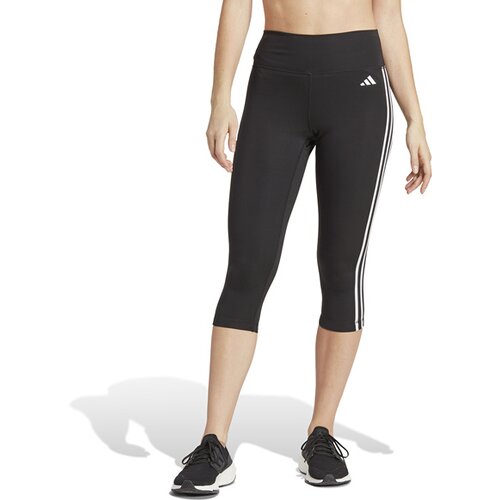 DAMEN TIGHT TRAIN ESSENTIALS 3-STREIFEN HIGH-WAISTED