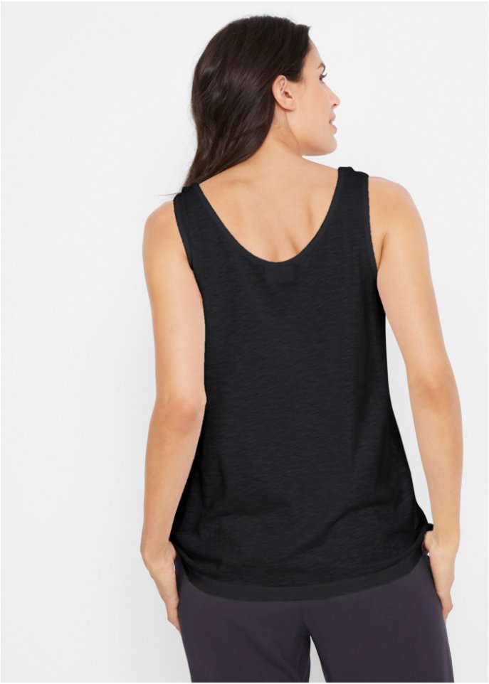 Baumwoll Top mit Knotendetails