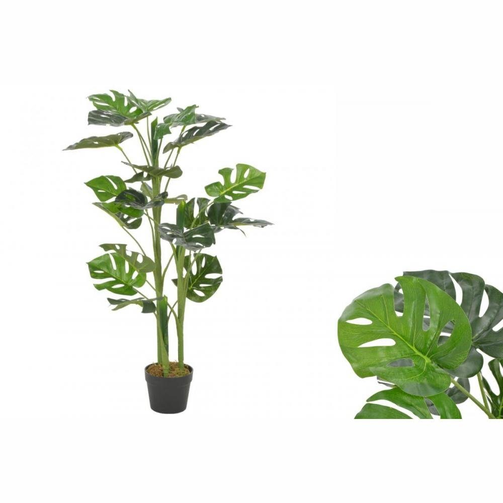 Künstliche Zimmerpflanze Künstliche Pflanze Monstera mit Topf Grün 100 cm Pflanze realistisch e, vidaXL, Höhe 0 cm