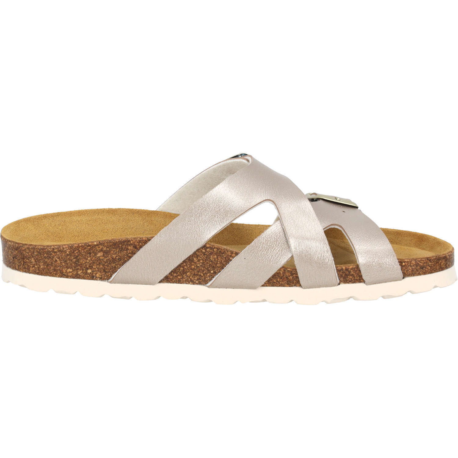 Palado Arrila, Pantoletten, Damen, Beige Metallic