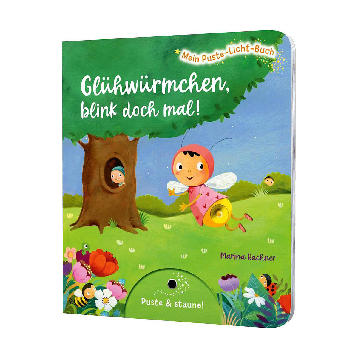 Mein Puste-Licht-Buch: Glühwürmchen, blink doch mal!