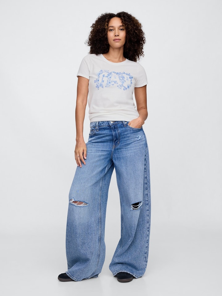 GAP Shirt in Weiß günstig kaufen