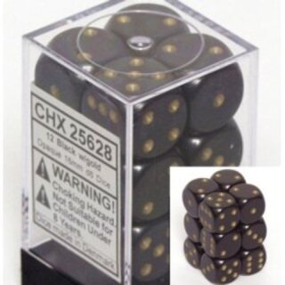 Black-gold 12xW6 16mm (undurchsichtig)