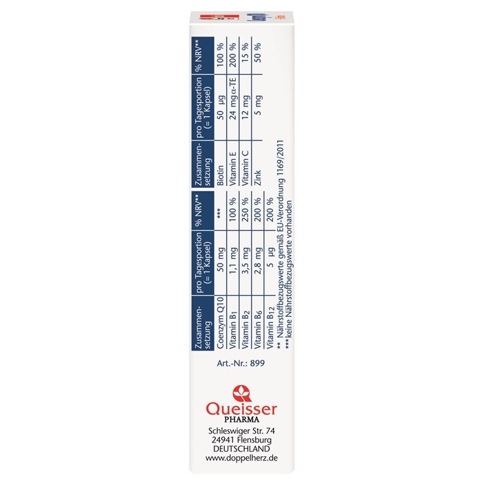 Coenzym Q10 + B-Vitamine