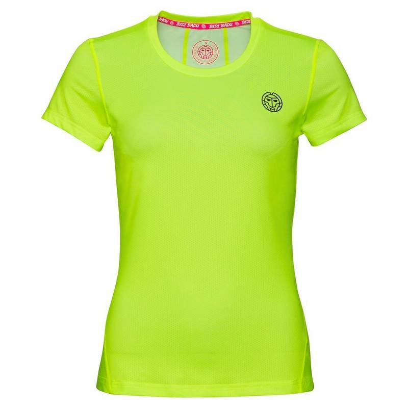 BIDI BADU Eve Tech Roundneck Tee Tennisshirt Damen