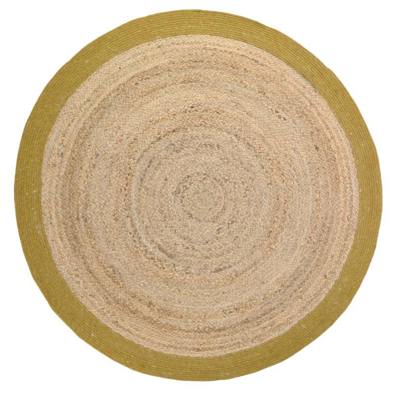 Tapis jute & laine YHUKI