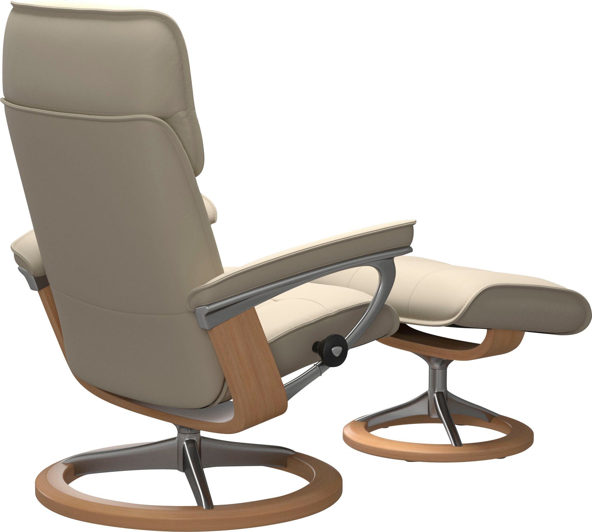 Stressless® Relaxsessel Admiral, mit Signature Base, Größe M & L, Gestell Eiche