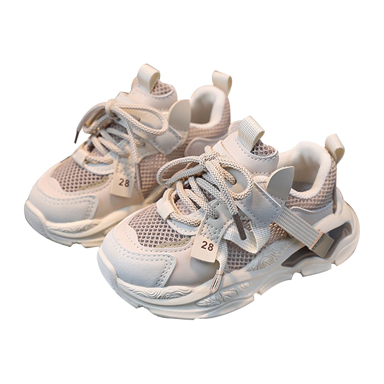 TOPMELON Kinder Turnschuhe Leichtgewichtige Mesh Walking Sportschuhe Sneaker