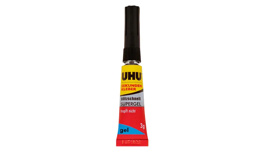 UHU Sekundenkleber blitzschnell SUPERGEL 3g 3 g