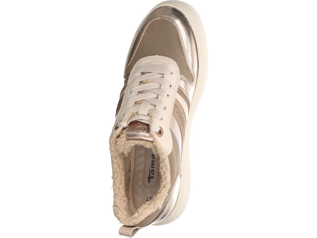 TAMARIS Sneaker silber Da.-Schnürer