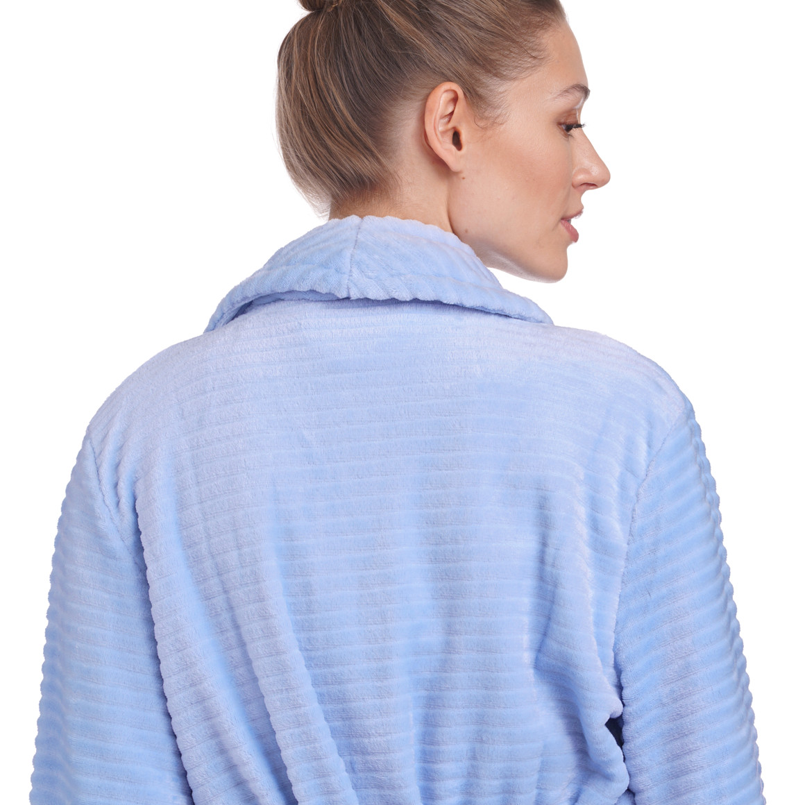 Damen Bademantel mit Bindegürtel
