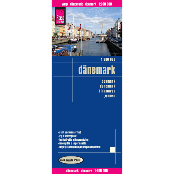 RKH WMP DÄNEMARK 1 : 300.000 - Straßenkarte