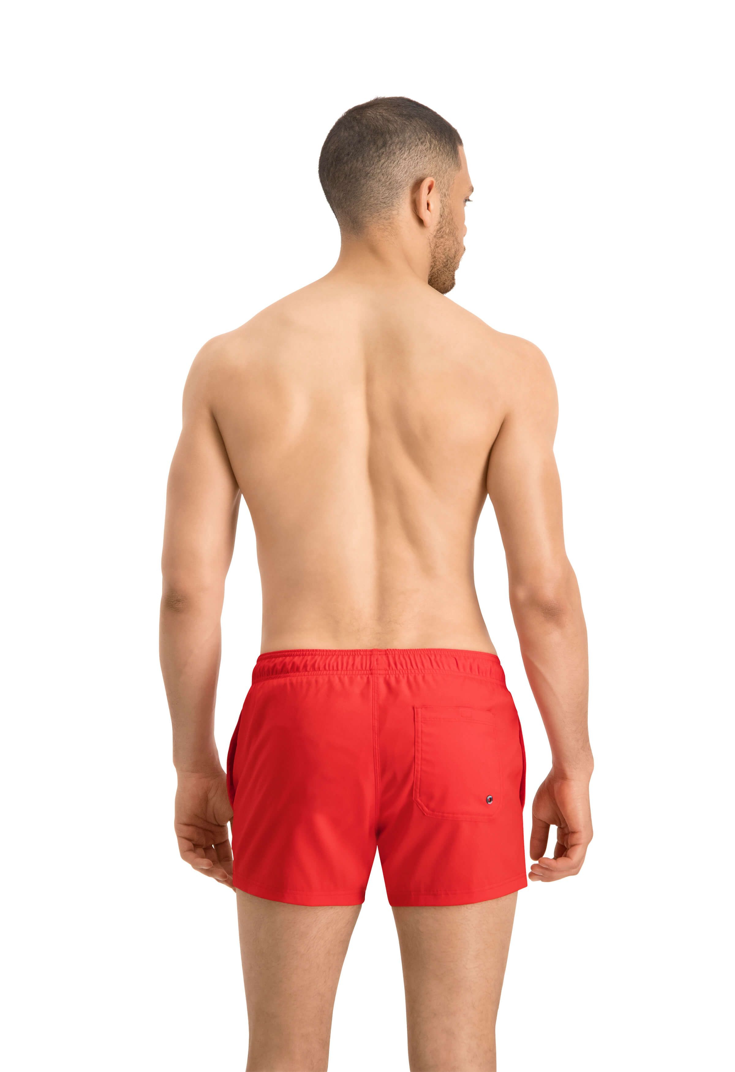 PUMA Short rote Badehose