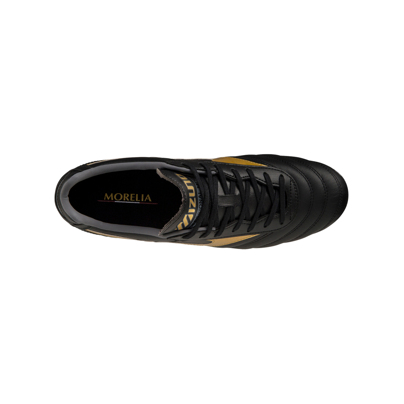 Mizuno Morelia II Pro FG Schwarz Gold F50