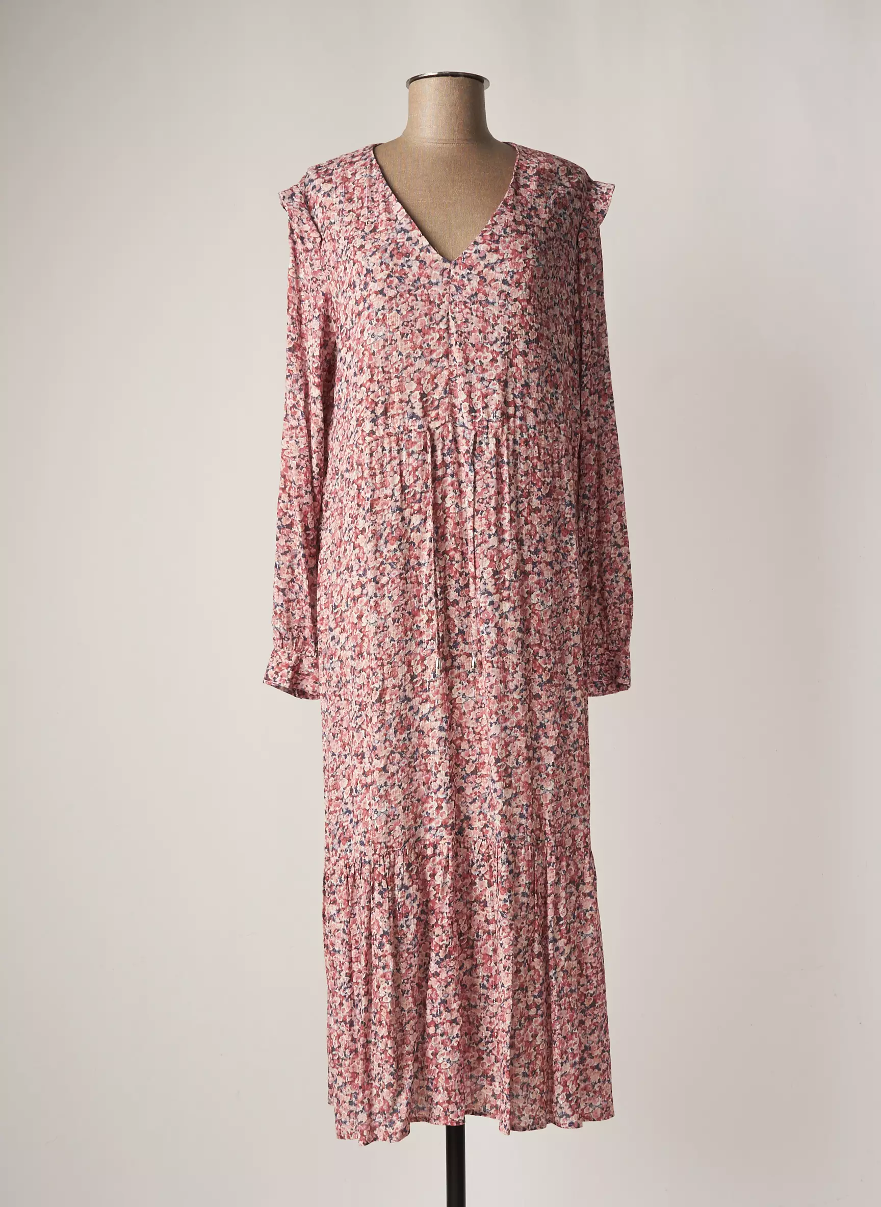 C Est Beau La Vie Robes Longues Femme couleur rose