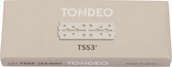 TONDEO TSS 3 Kabinett-Klingen 10er Pack Rasierklingen