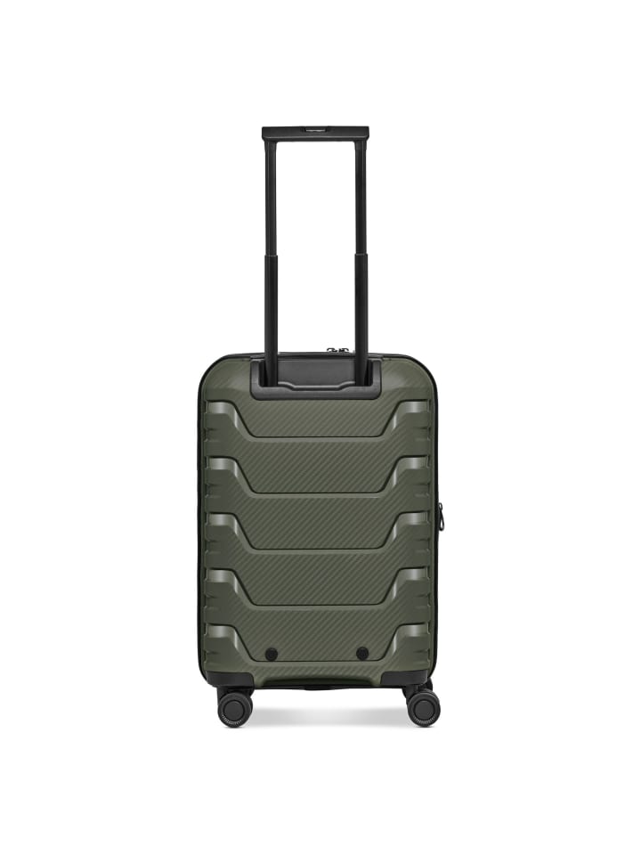 Smartbox Edition 01 4 Rollen Kabinentrolley 55 cm mit Dehnfalte in olive günstig kaufen onesize