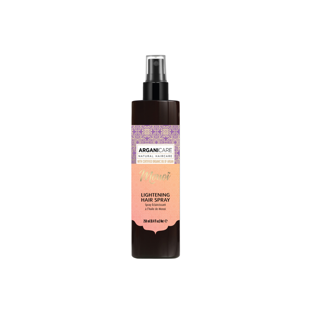 Arganicare Spray éclaircissant à l’huile de Monoï spray éclaircissant