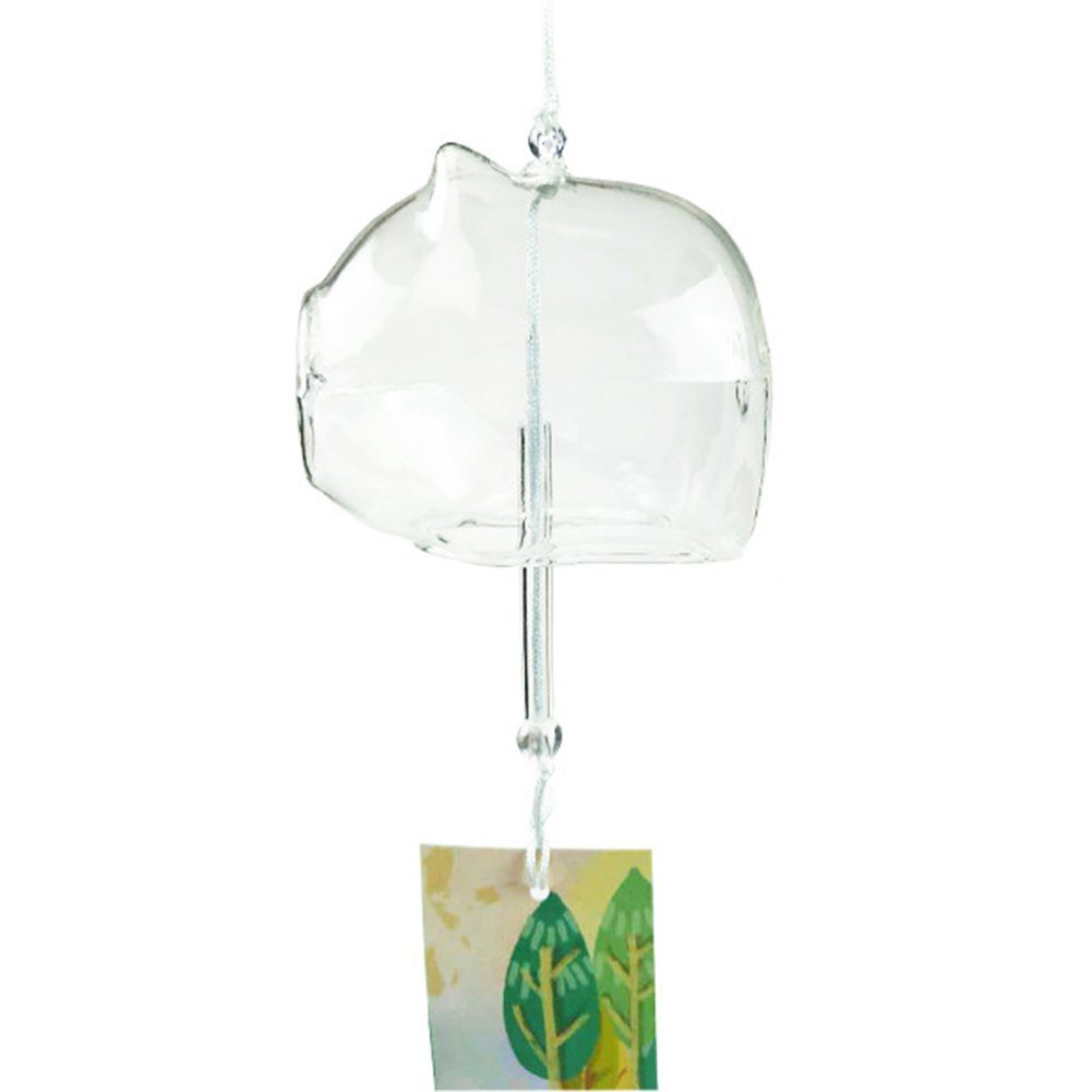 Blusmart Anhänger DIY Malerei Transparente Windspiele Zarte Handwerk Anhänger