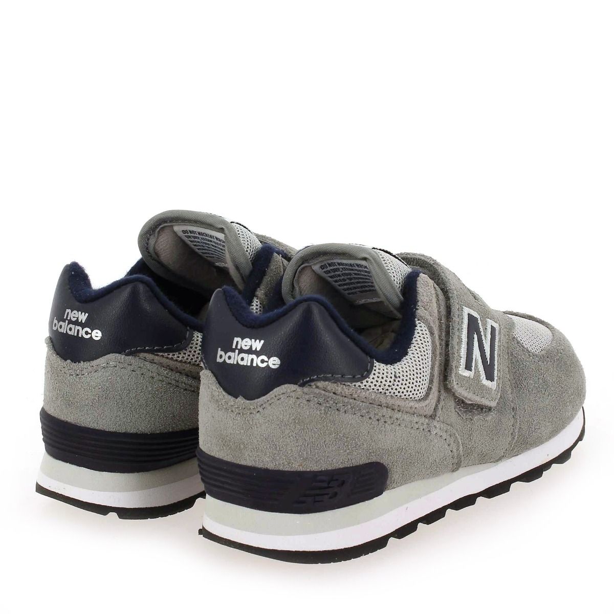 New Balance  574 BE1 VELCRO - Gris Marine