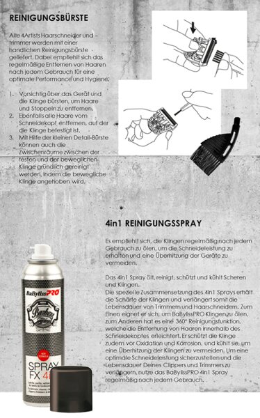 BaByliss Pro EtchFX Minitrimmer Bartschneider